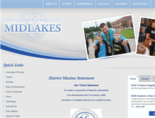 Tablet Screenshot of midlakes.org
